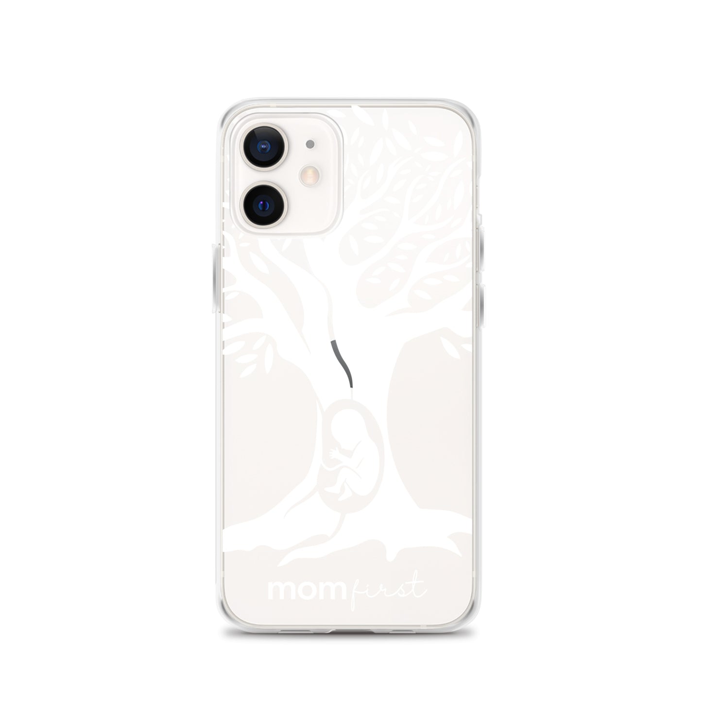 Clear Case for iPhone® - White Logo