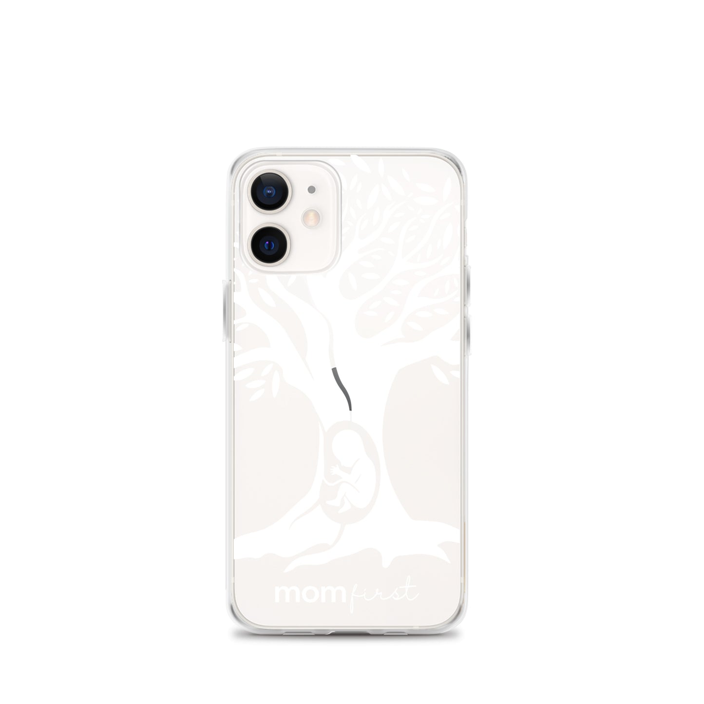 Clear Case for iPhone® - White Logo