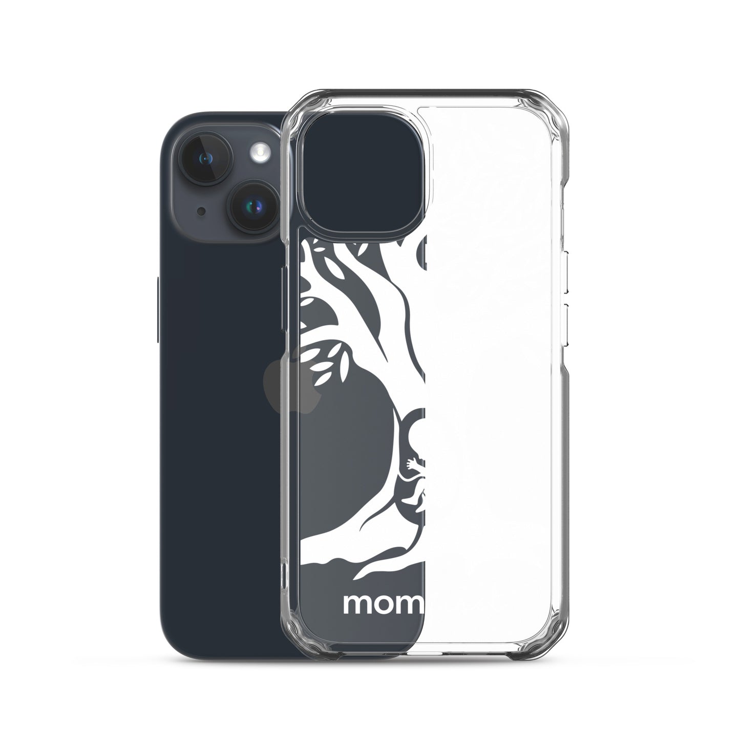 Clear Case for iPhone® - White Logo