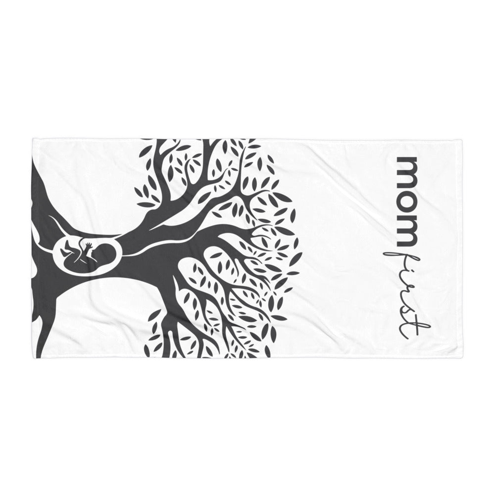 Serenity White Beach Towel